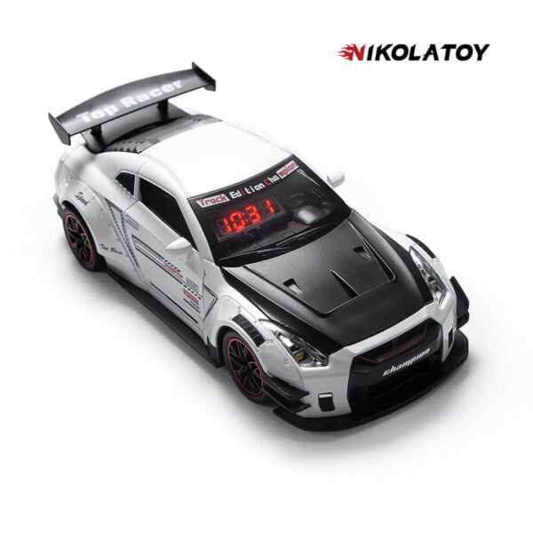 GTR Car Alarm Clock with Engine Sound & Light Mist