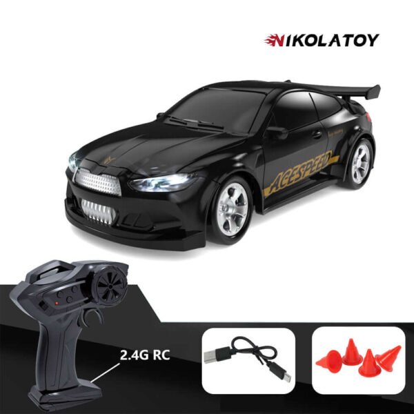Miniature 1/64 AWD Remote Control Stunt Srifting Car - BMW M4