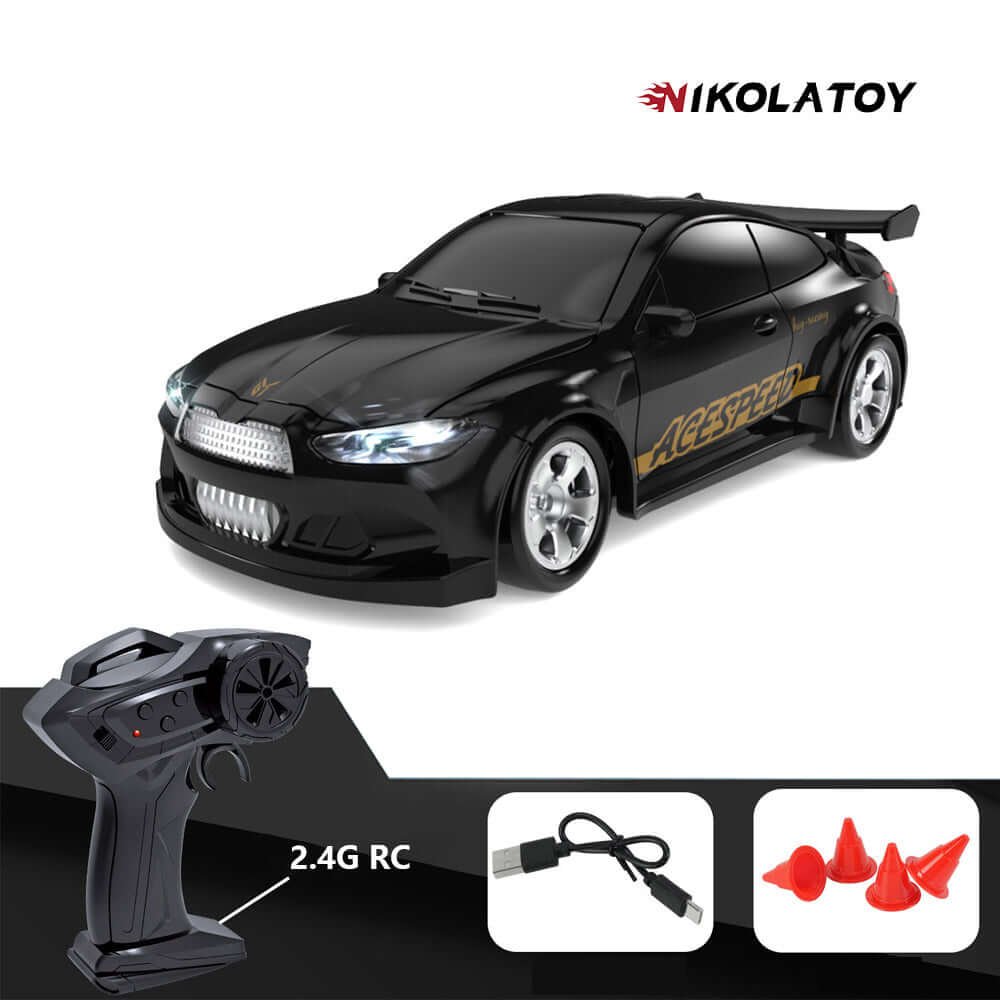 Miniature 1/64 AWD Remote Control Stunt Srifting Car - BMW M4