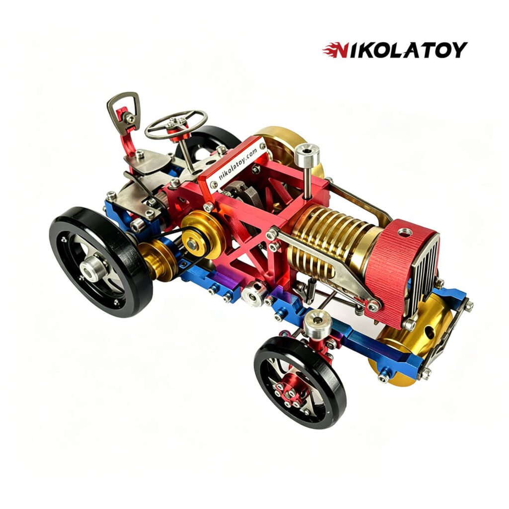 Fire Absorbing Stirling Tractor