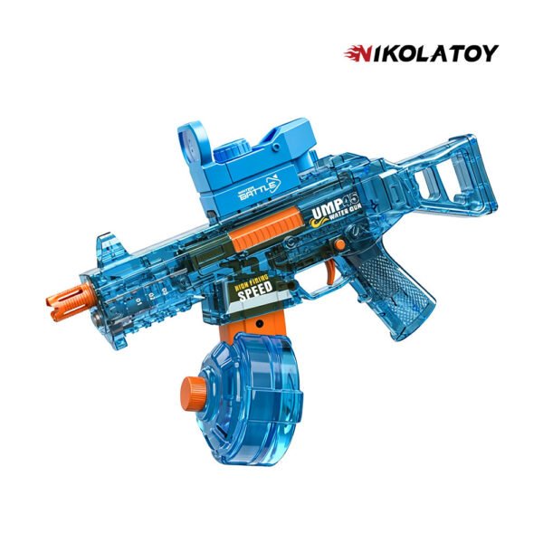 High Performance UMP45 Electric Continuous Water Gun With Flashing Lights