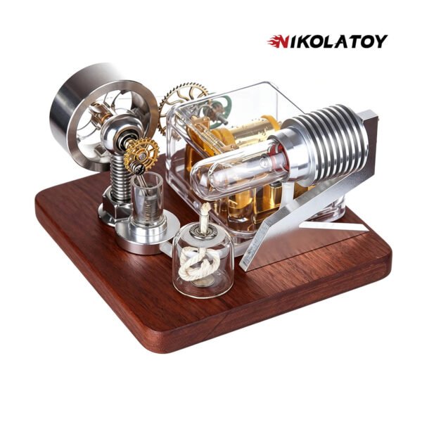 Stirling Engine Music Box