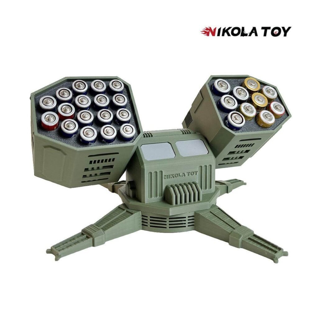Battlefield Mech - Creative Battery Storage Box