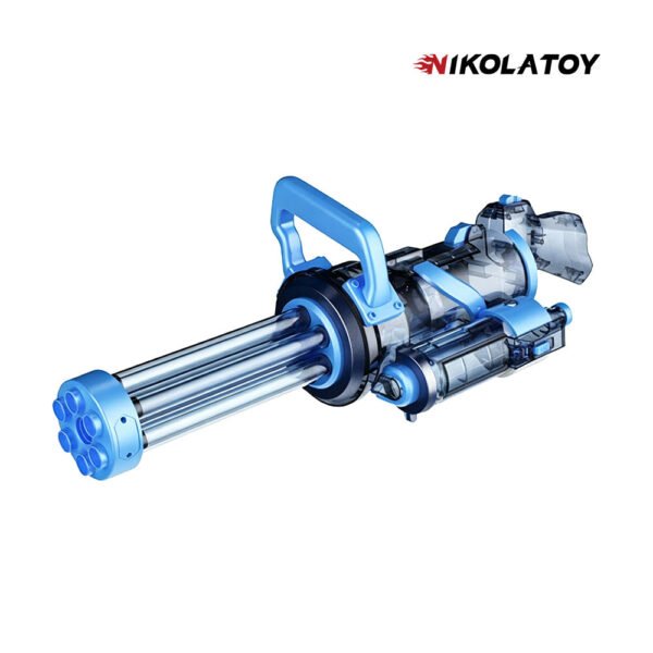 High Performance Gatling Water Gun With Rotating And Luminous Muzzle