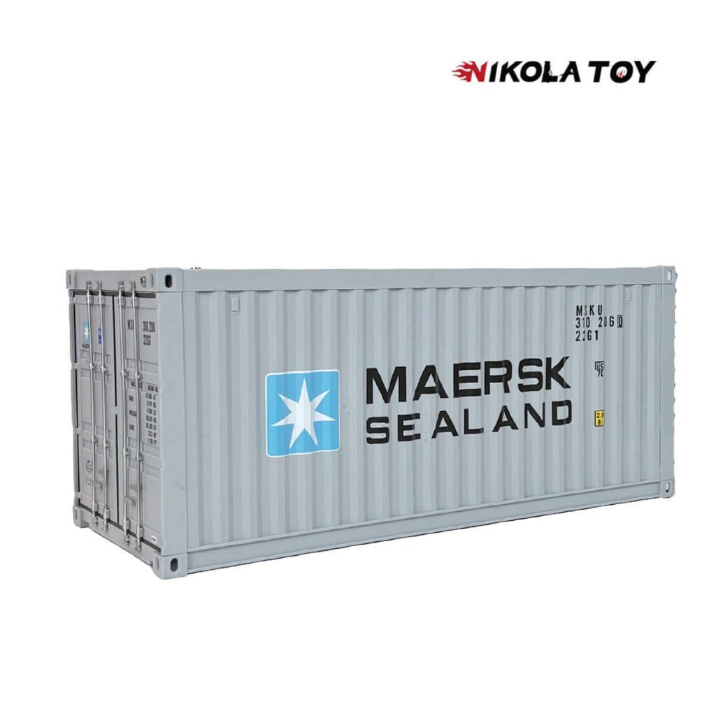 MAERSK Large- Sized Container Model Toy With LED Display Box(Multiple Containers Can Be Connected In Series)