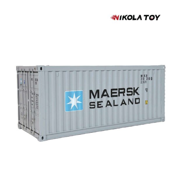 MAERSK Large- Sized Container Model Toy With LED Display Box(Multiple Containers Can Be Connected In Series)