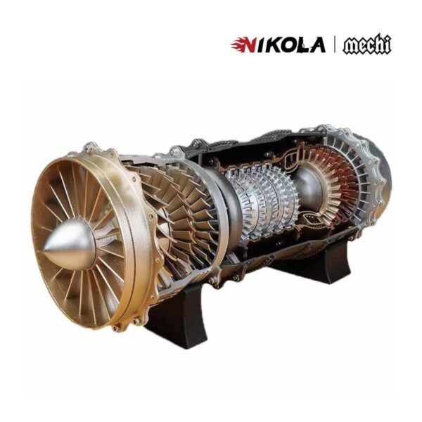 WS-15 Fighter Turbofan Engine Model DIY Assembly Kits 150+ PCS