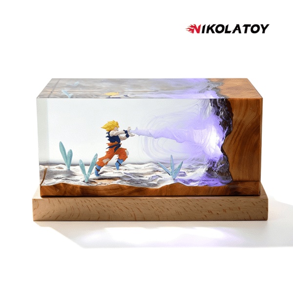 Dragon Ball Kakarot Resin RGB Night Light Desktop Decoration
